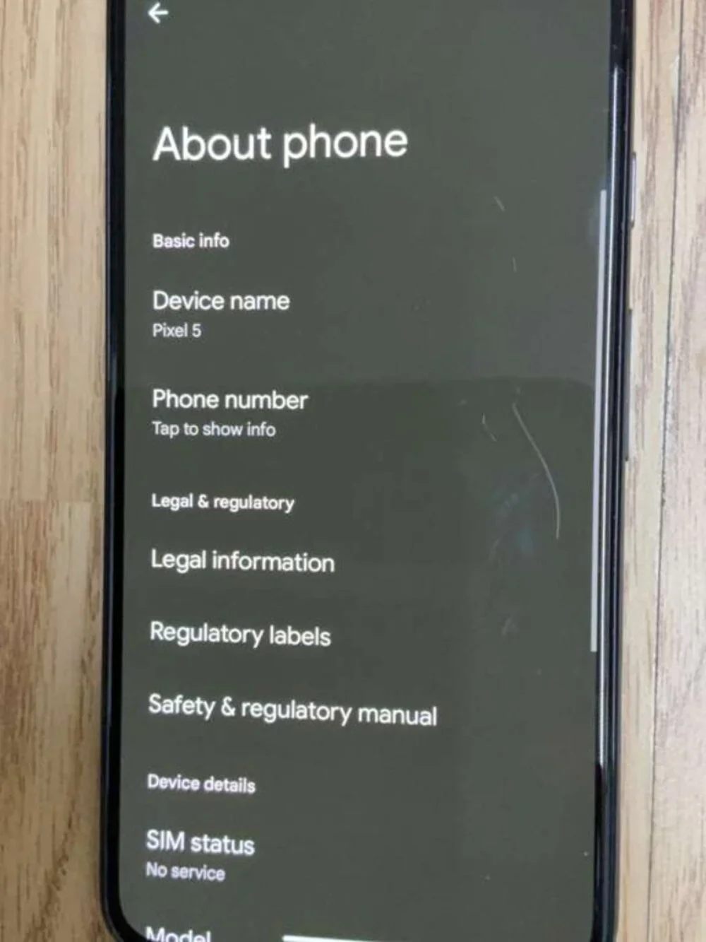 Title: Google Pixel 5 128GB Unlocked 5G Smartphone Black Android 14